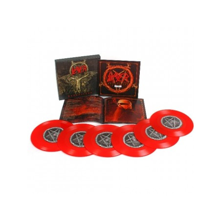 Slayer "Repentless" 6x6.66" red vinyl Boxset