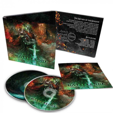 Battlelore  "The return of the shadow" 2 CD Digisleeve