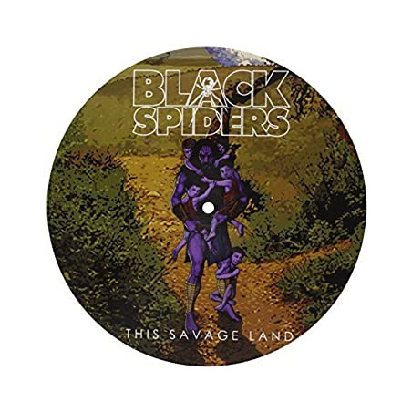 Black Spiders "This savage land" LP picture vinyl