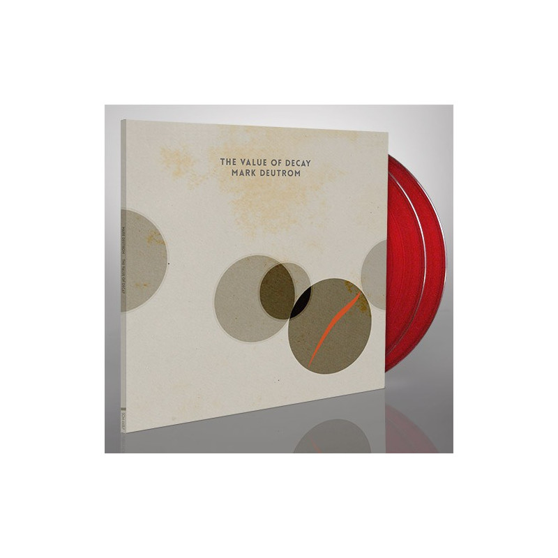 Mark Deutrom "The value of decay" 2 LP transparent red vinyl