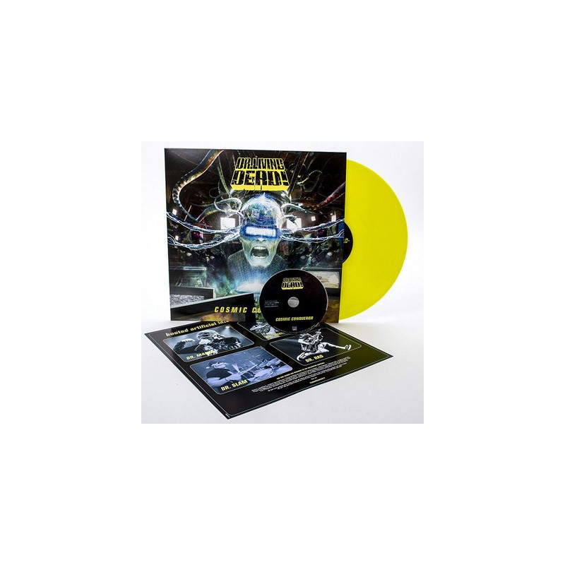 Dr. Living Dead! "Cosmic conqueror" LP vinilo amarillo + CD