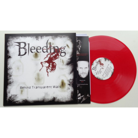 Bleeding "Behind transparent walls" LP vinilo rojo