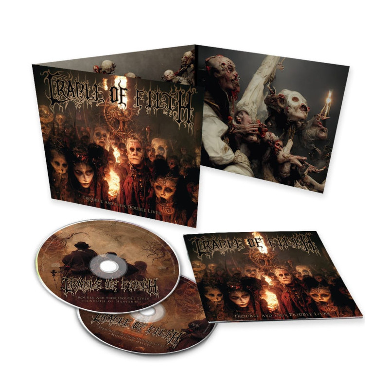 Cradle Of Filth "Trouble and thier double lives" 2 CD Digisleeve