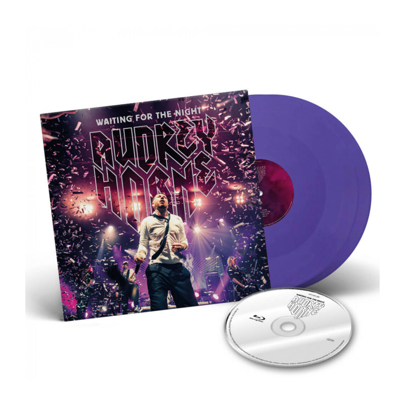 Audrey Horne "Waiting for the night" 2 LP lilac vinyl + Bluray