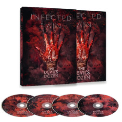 Infected Rain "The devil's dozen" 2 CD + DVD + BluRay A5 Digipack