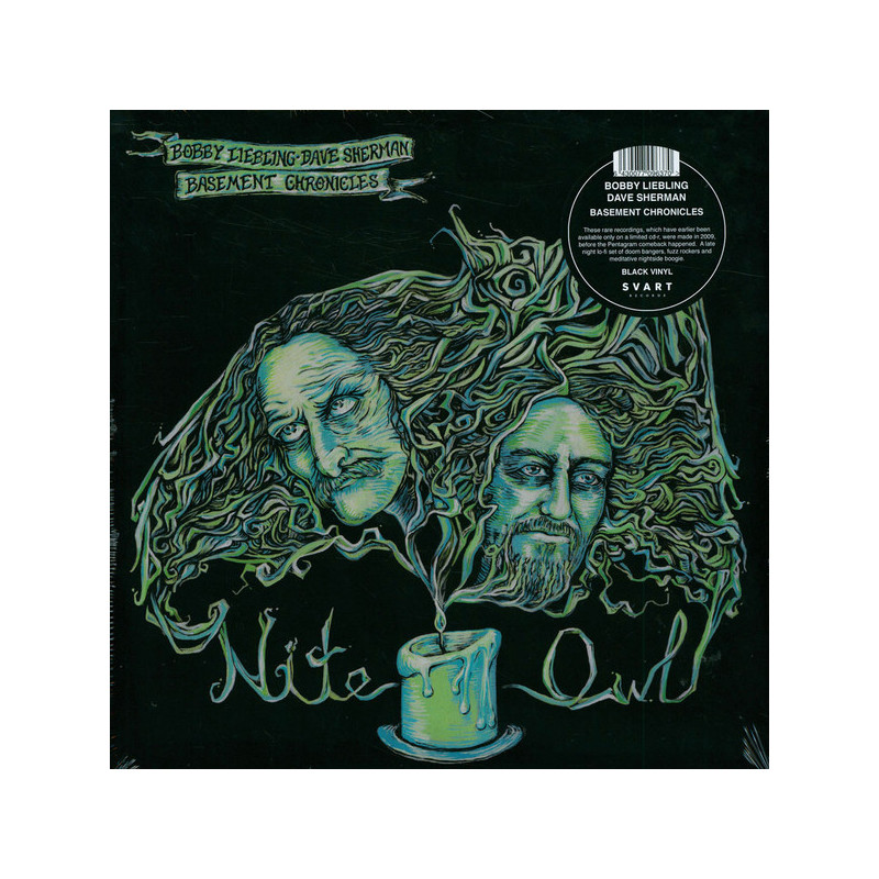 Bobby Liebling/Dave Sherman Basement Chronicles "Nite owl" LP vinilo
