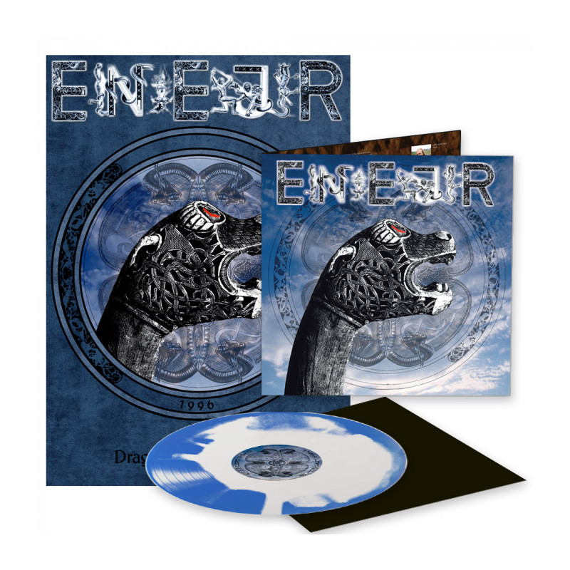 Einherjer "Dragons of the north" LP ink spot vinyl