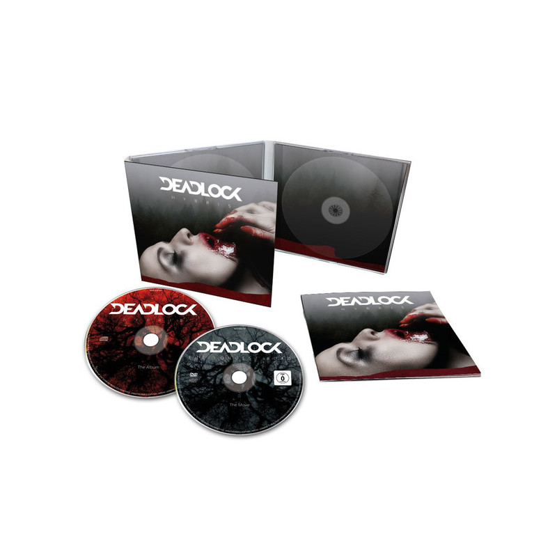 Deadlock "Hybris" Digipack CD + DVD