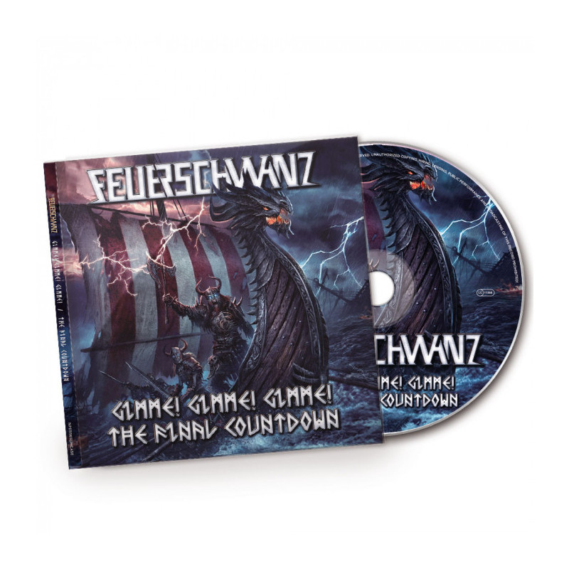 Feuerschwanz "Gimme! gimme! gimme!/The final countdown" CD Maxi-single