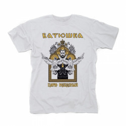 Batushka "Carju niebiesnyj" camiseta blanca