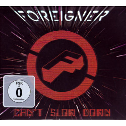 Foreigner "Can't slow down" 2 CD + DVD digisleeve