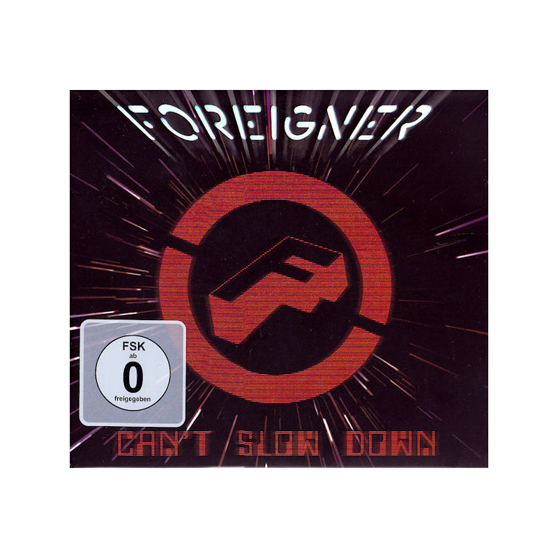 Foreigner "Can't slow down" 2 CD + DVD digisleeve