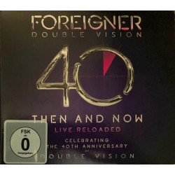 Foreigner "Double vision. Then and now live reloaded" CD + DVD digisleeve
