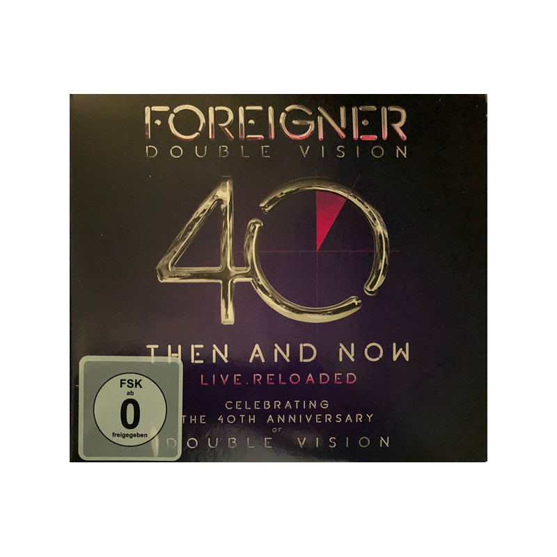 Foreigner "Double vision. Then and now live reloaded" CD + DVD digisleeve