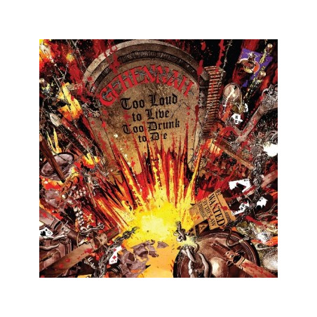 Gehennah "Too loud to live, too drunk to die" 2 CD