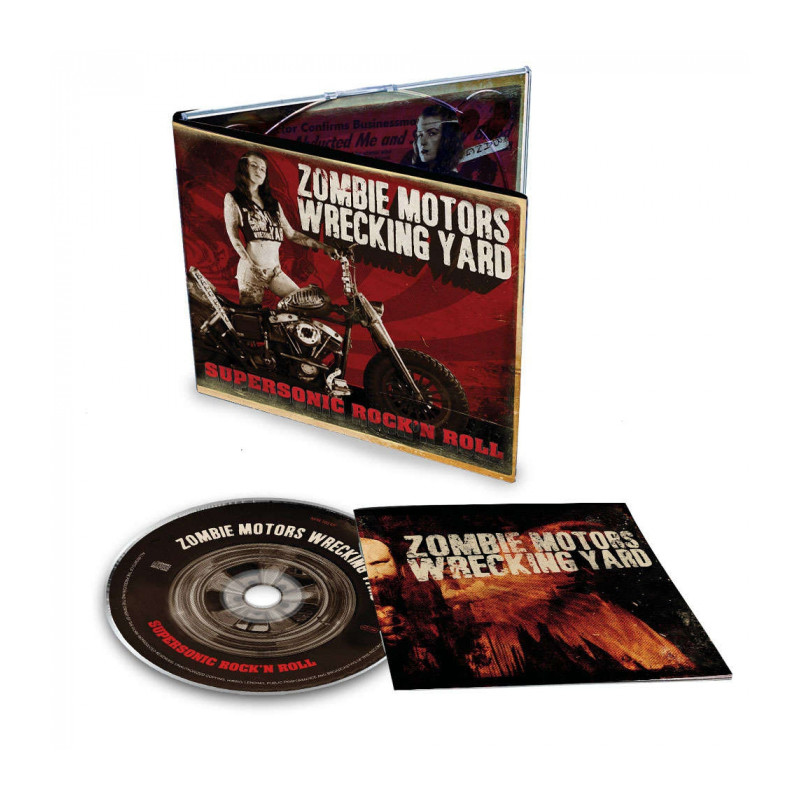 Zombie Motors Wrecking Yard "Supersonic rock'n roll" CD Digipack