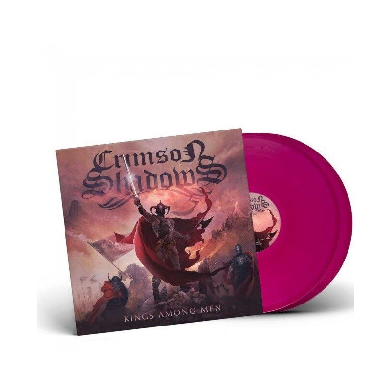 Crimson Shadows "Kings among men" 2 LP vinilo púrpura