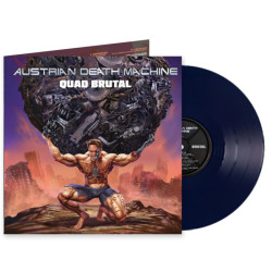 Austrian Death Machine "Quad brutal" LP vinilo azul