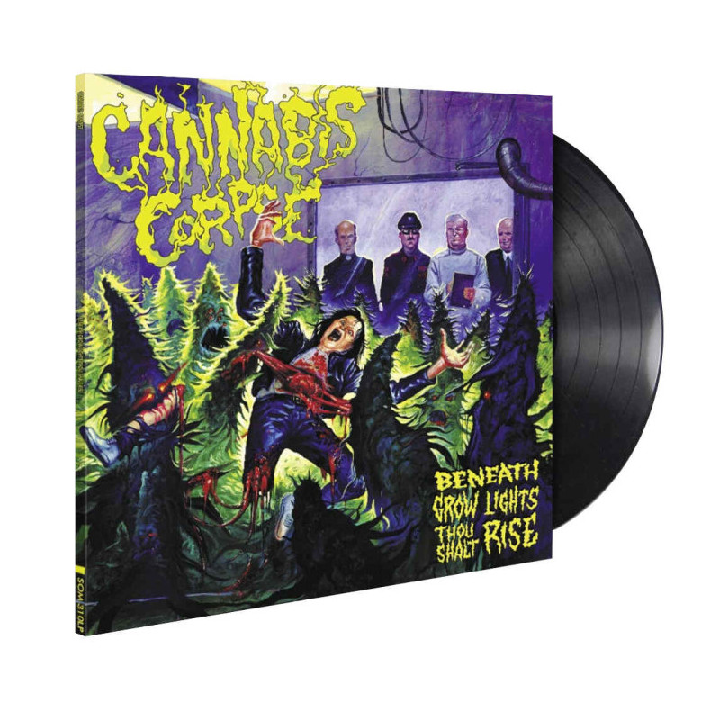 Cannabis Corpse "Beneath grow lights they shall rise" LP vinilo