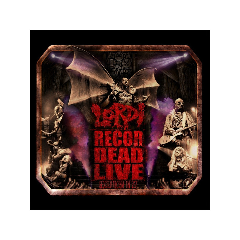 Lordi "Recordead live. Sextourcism in Z7" 2 CD + DVD Digipack