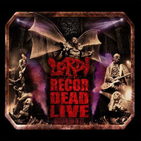 Lordi "Recordead live. Sextourcism in Z7" 2 CD + DVD Digipack