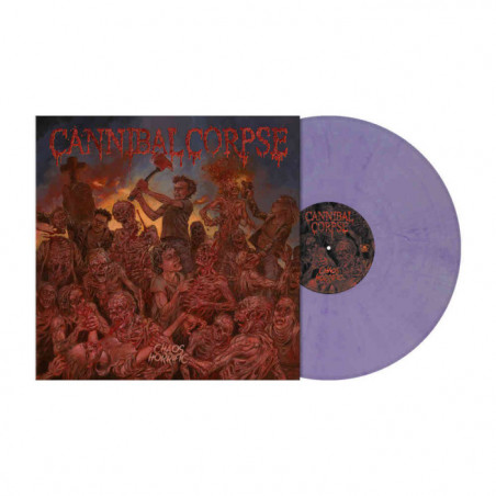 Cannibal Corpse "Chaos horrific" LP vinilo perla/violeta marmolado