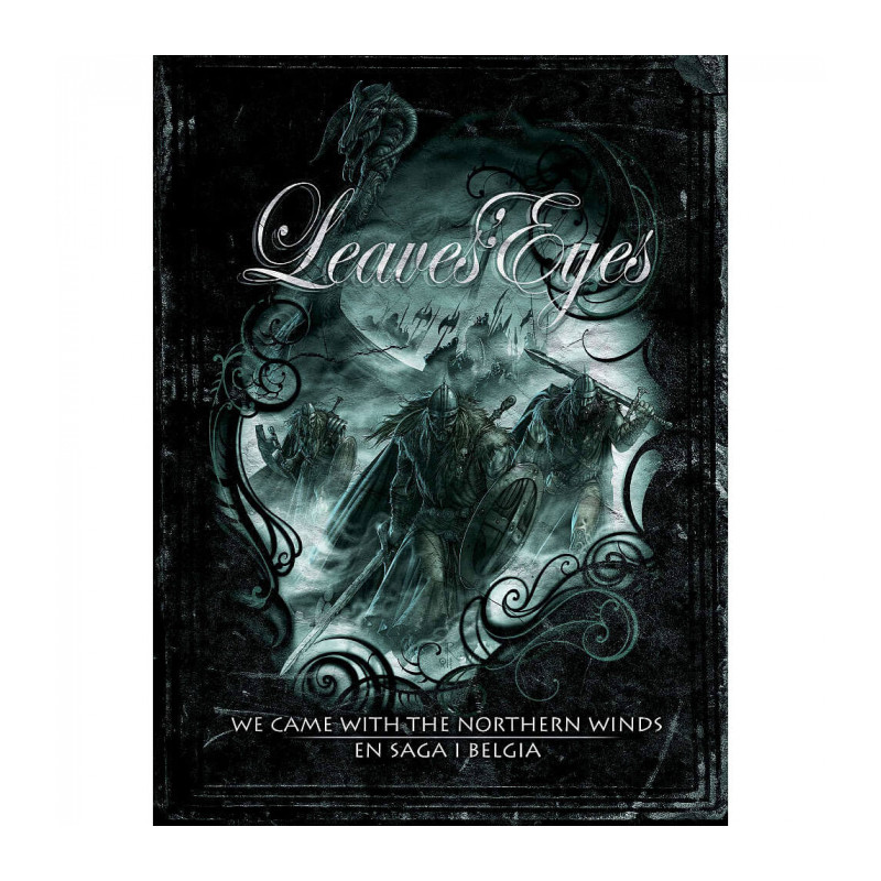 Leaves' Eyes "We came with the Northern winds. En Saga i Belgia" 2 DVD Digipak