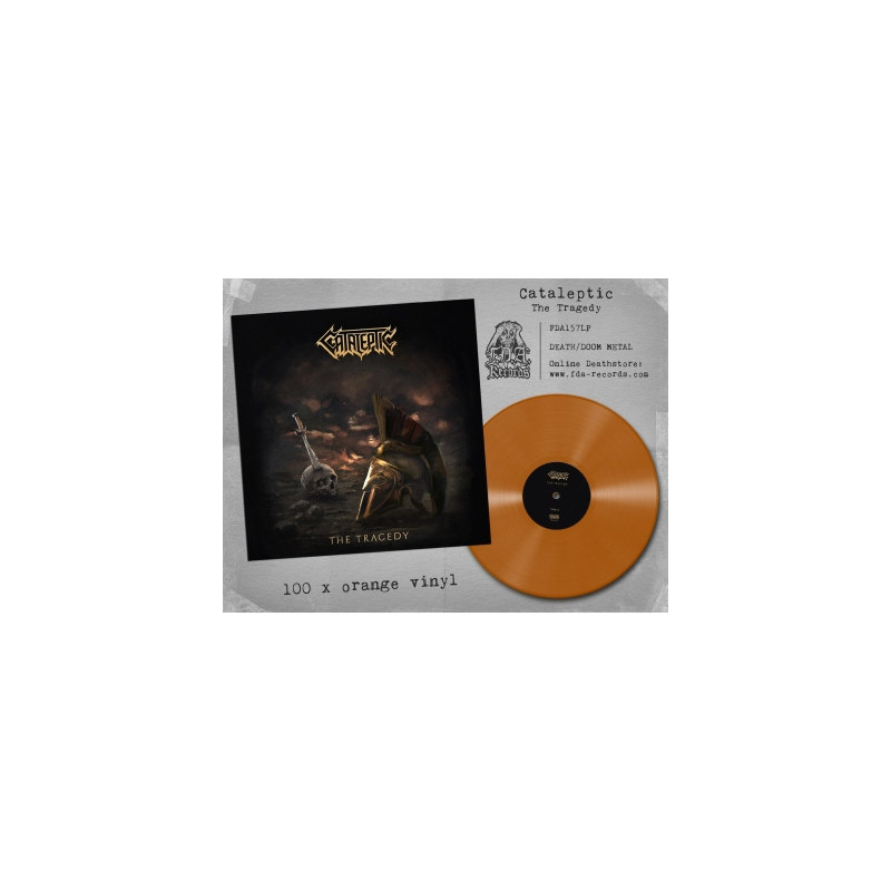 Cataleptic "The tragedy" LP vinilo naranja