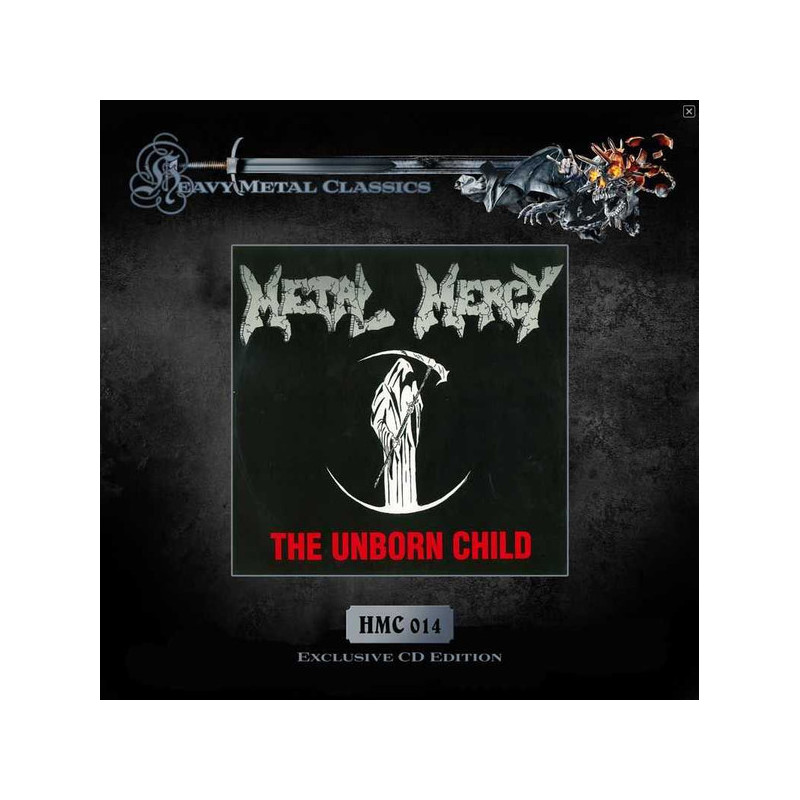 Metal Mercy "The unborn child" CD