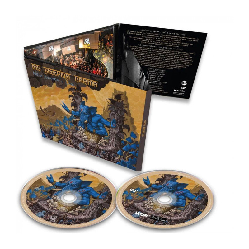 My Sleeping Karma "Mela ananda live" CD + DVD Digipack