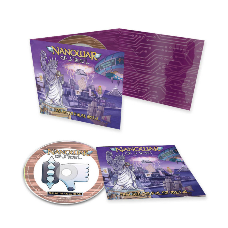 Nanowar Of Steel "Dislike to false metal" CD Digisleeve