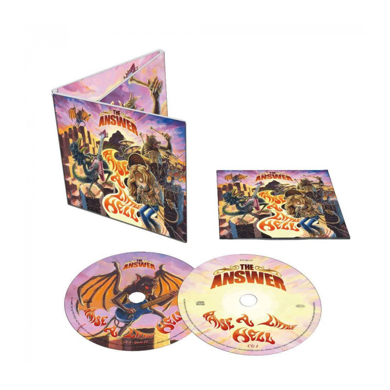 The Answer "Raise a little hell" 2 CD Digipack