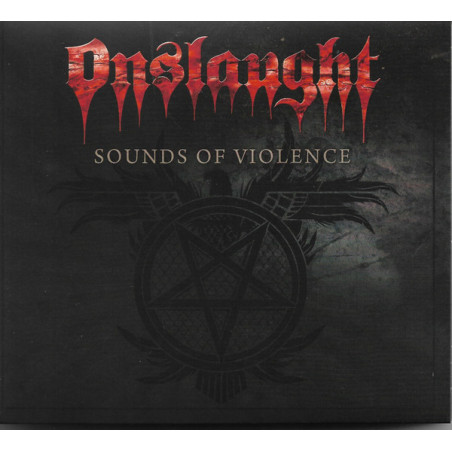 Onslaught "Sounds of violence" 2 CD Digipack