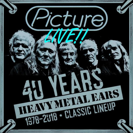 Picture "Live-40 years Heavy metal ears" CD