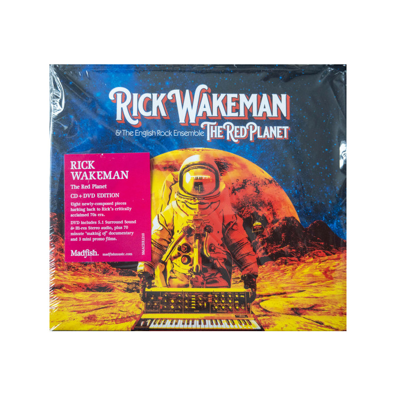 Rick Wakeman and The English Rock Essemble "The red planet" CD + DVD Digipack