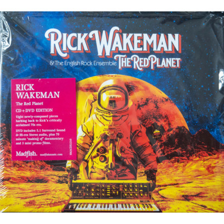Rick Wakeman and The English Rock Essemble "The red planet" CD + DVD Digipack