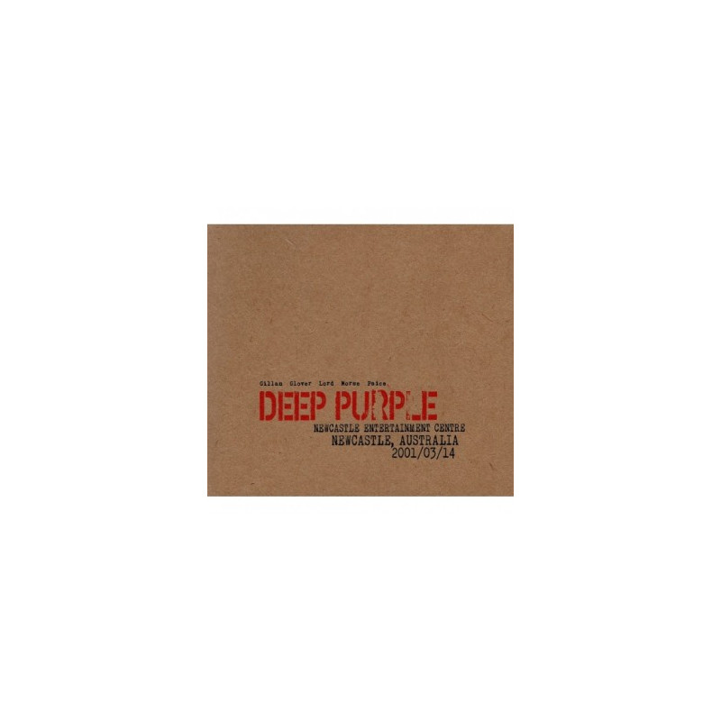 Deep Purple "Live in Newcastle 2001" 2 CD Digipack