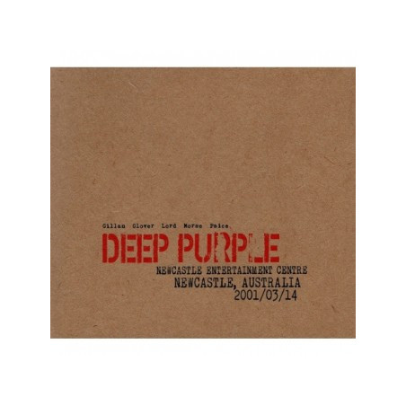 Deep Purple "Live in Newcastle 2001" 2 CD Digipack