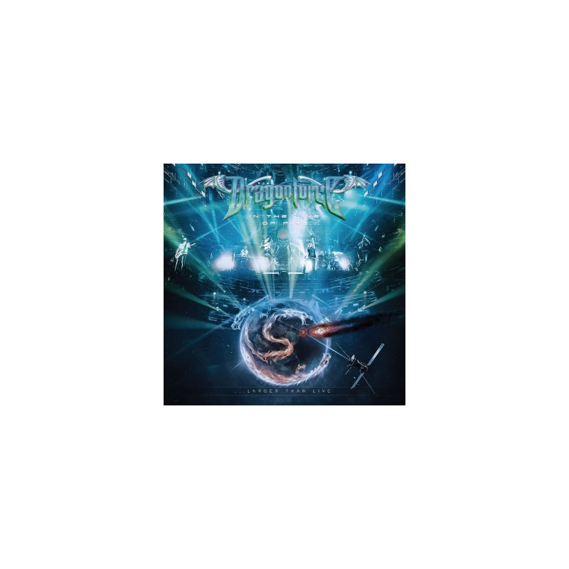 DragonForce "In the line of fire (larger than live)" DVD + CD Digipack