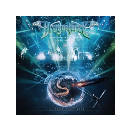 DragonForce "In the line of fire (larger than live)" DVD + CD Digipack
