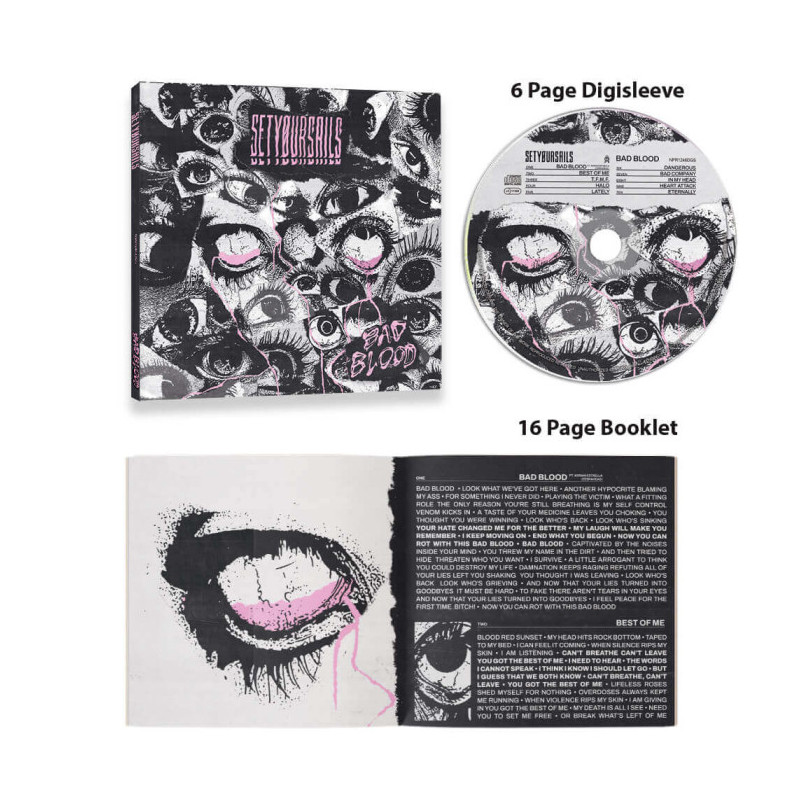 Set Your Sails "Bad blood" CD Digisleeve