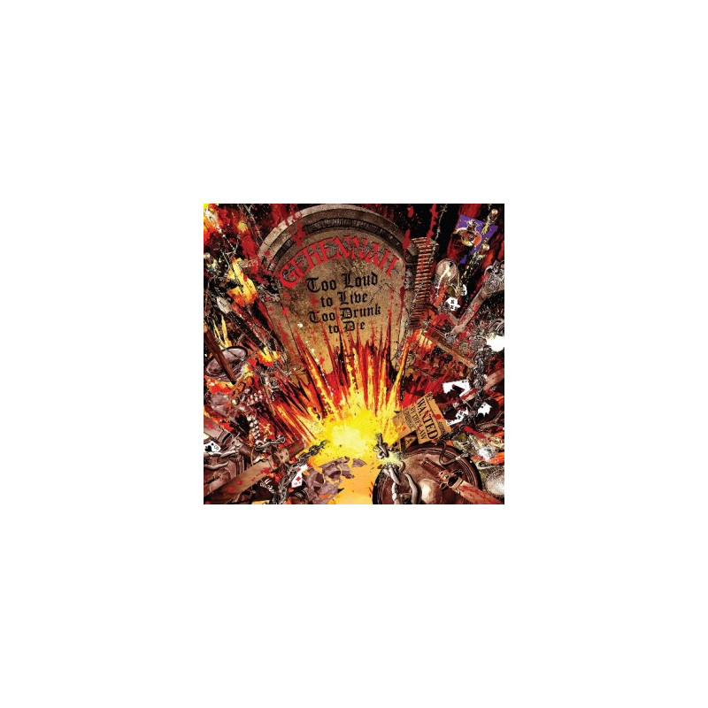 Gehennah "Too loud to live too drunk to die" 2 CD