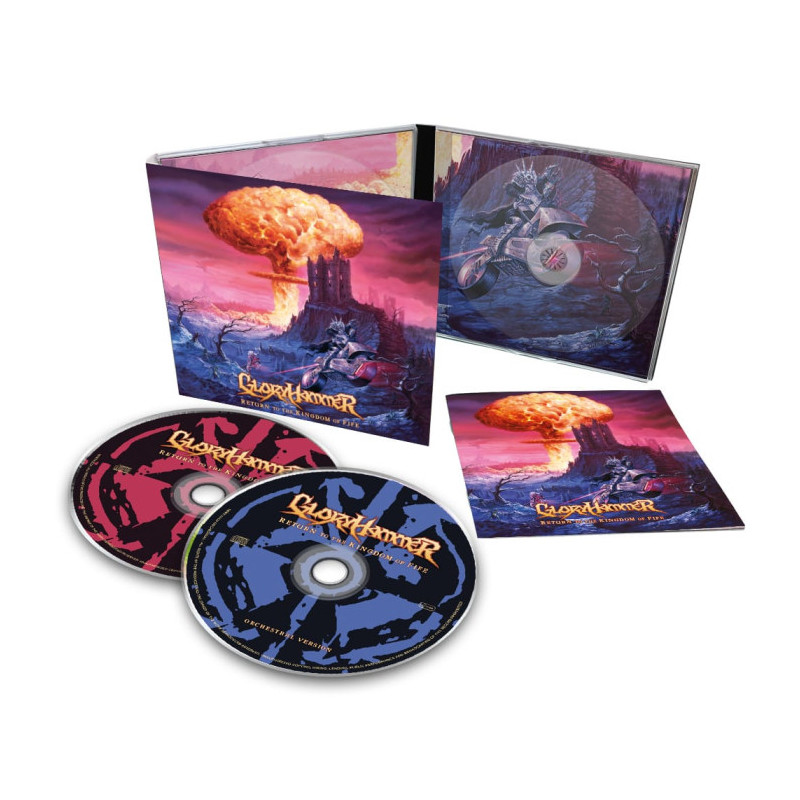 Gloryhammer "Return to the kingdom of Fife" 2 CD Digipack
