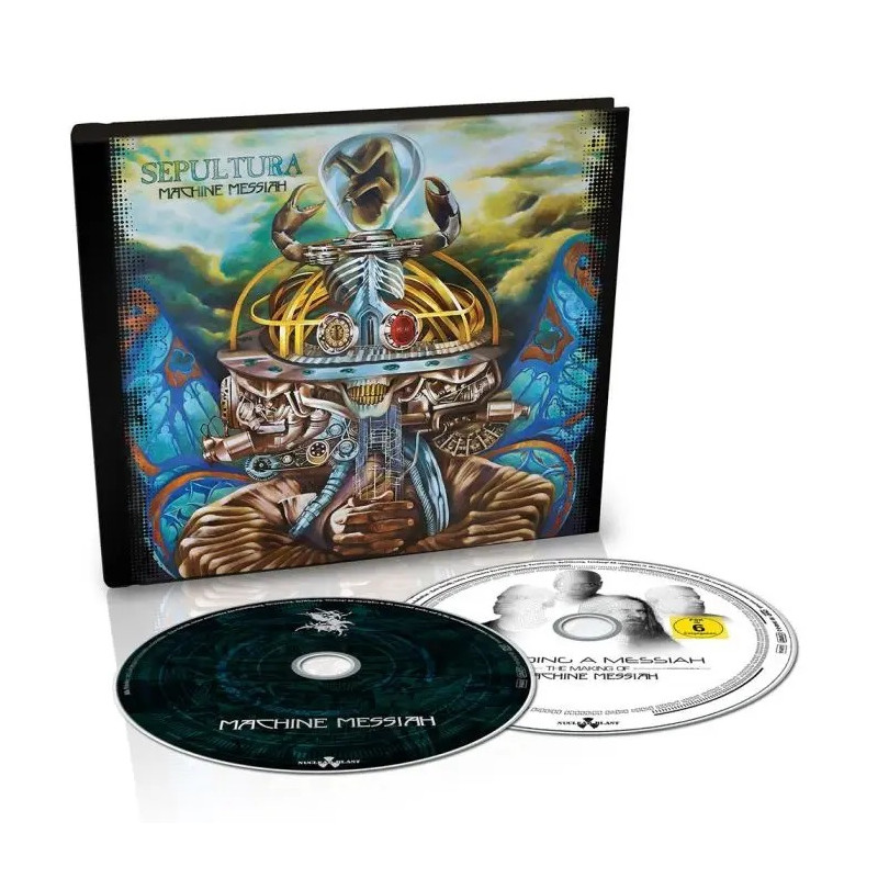 Sepultura "Machine messiah" CD + DVD Digibook