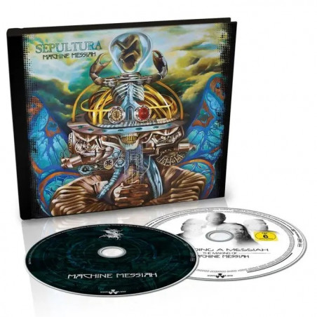 Sepultura "Machine messiah" CD + DVD Digibook