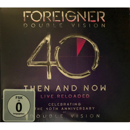 Foreigner "Double vision: Then and now live reloaded" CD+DVD Digipack