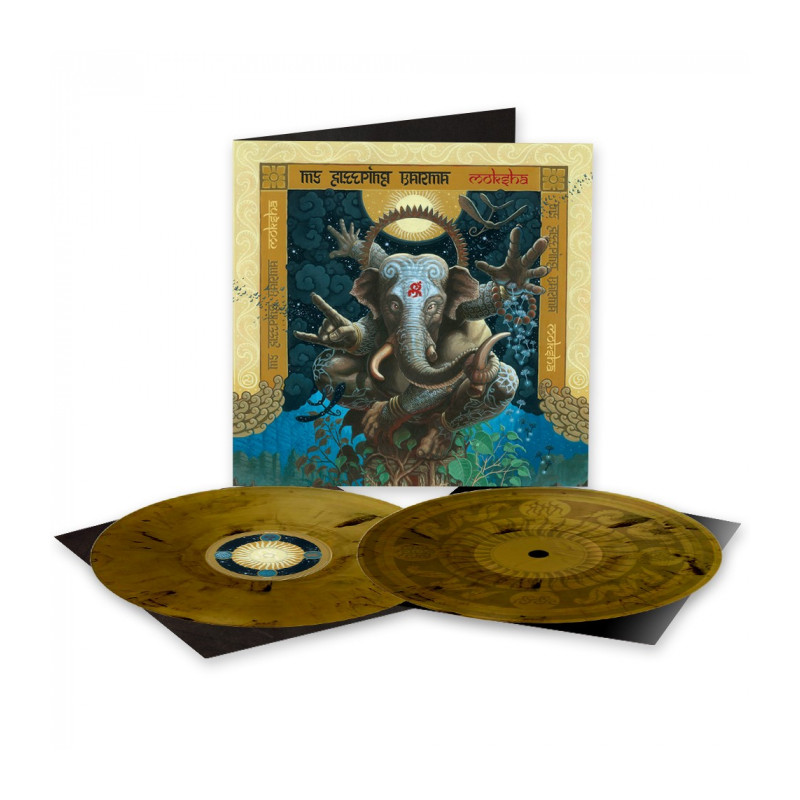 My Sleeping Karma "Moksha" 2 LP vinilo gold /black marbled