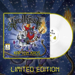 Trollfest "Kaptein Kaos" LP vinilo blanco