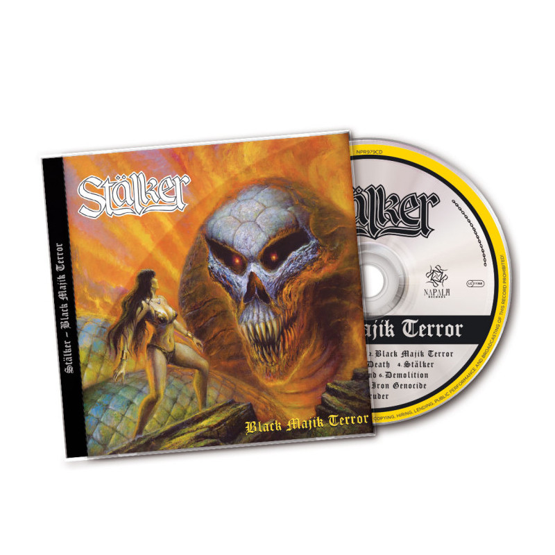 Stälker "Black majik terror" CD