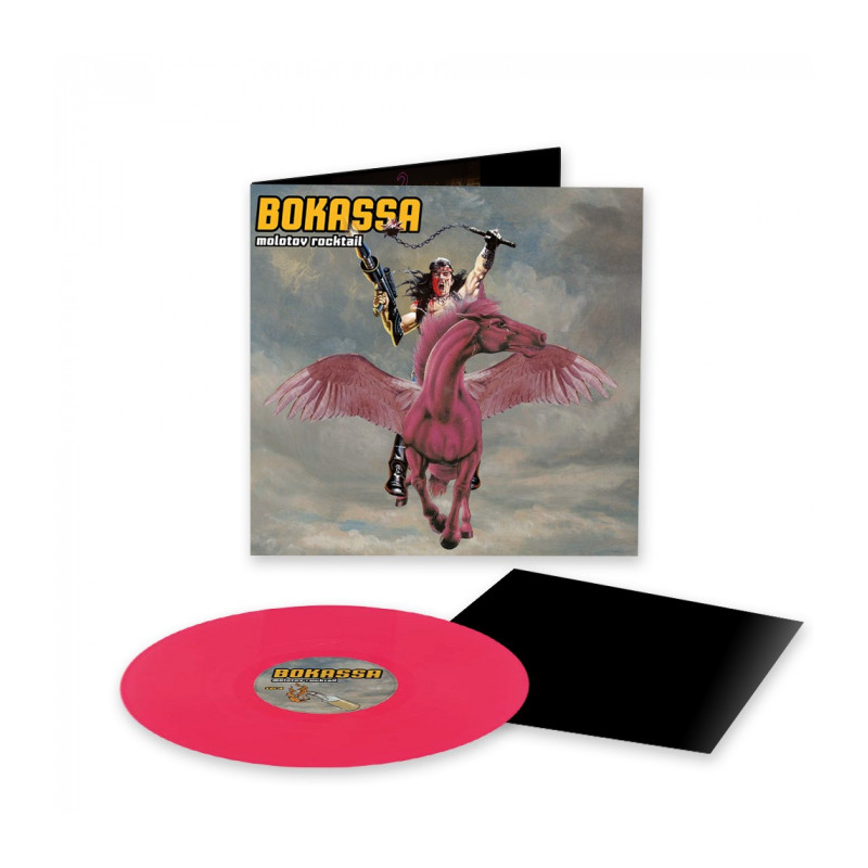 Bokassa "Molotov rocktail" LP vinilo rosa